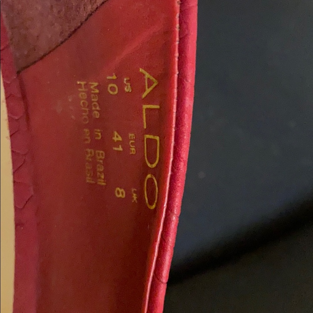 Also Red Pumps size 10 - Picture 8 of 8